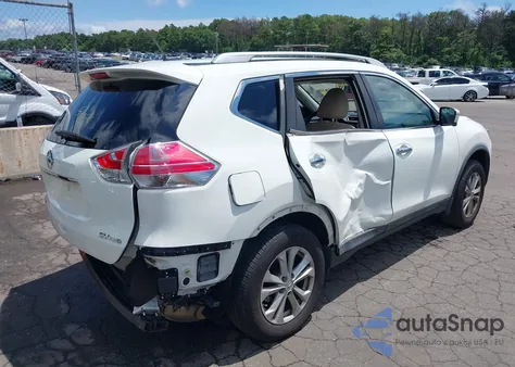 2016 Nissan Rogue Sv z USA, uszkodzony, nr VIN 5N1AT2MV7GC773646
